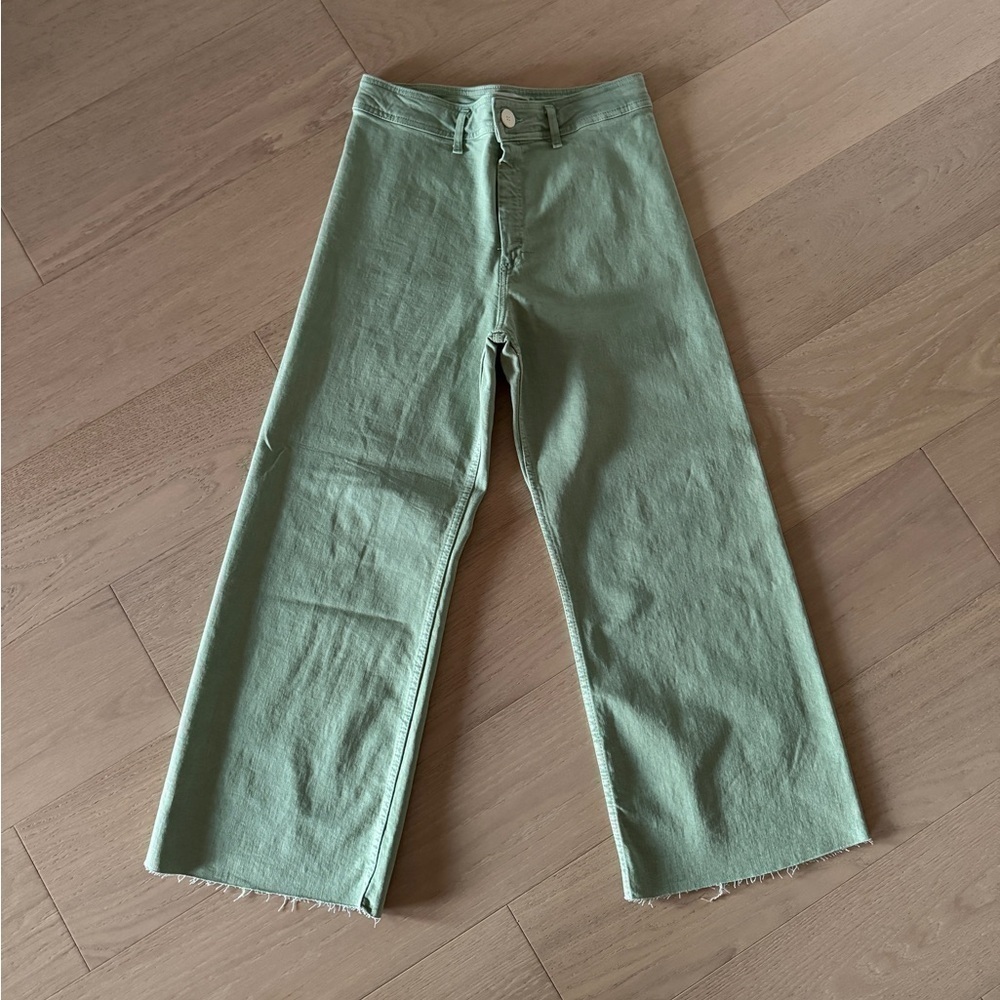 Zara Marine High Waisted Straight Jeans